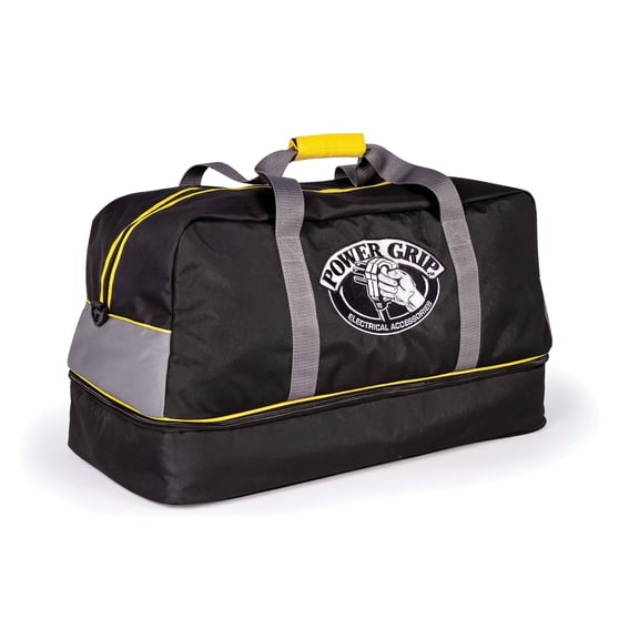 Camco Power Grip Camper/RV Electrical Accessory Bag with Adapter Storage | 26-Inches (L) x 13-Inches (W) x 14-Inches (H) | Polyester (55014)