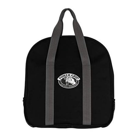 Camco Power Grip Camper/RV Electrical Storage Bag | Features Zippered Top & Mesh Side Pockets | 15-11/16" x 15-5/16" x 4-1/2" (55015)