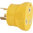 thumbnail image 1 of Camco Power Grip RV Generator Adapter 30 AMP 1 pk, 1 of 1