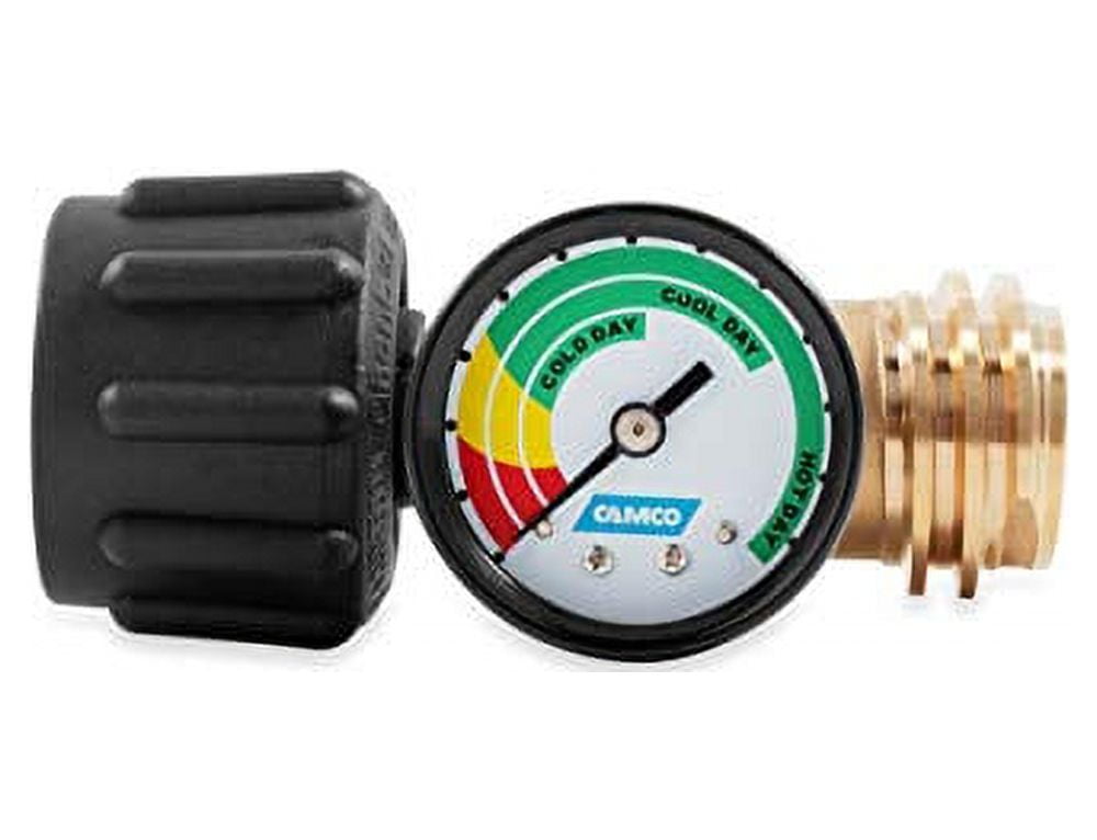 Camco Propane Gauge/Leak Detector, Type 1 Connection for Gas Grills