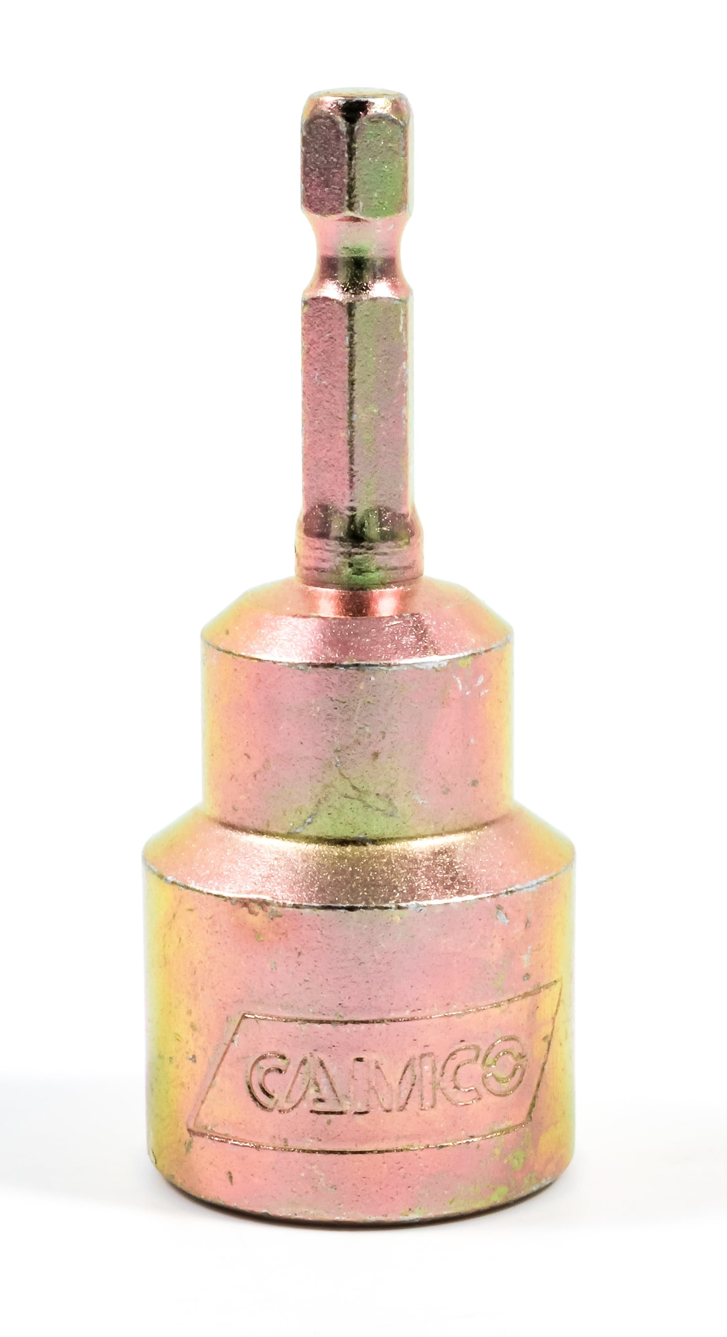 Camco Quick Connect Scissor Jack Socket Designed for 1/4inch Hex Quick Connect Chucks Zinc