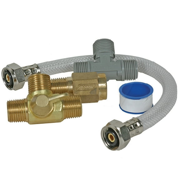 Camco Quick Turn Permanent Waterheater Bypass Kit | Bundle of 2