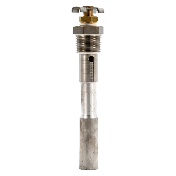 Camco RV Anode Rod with Drain | Magnesium Anode Rod, Silver (11533)