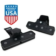 Camco RV Awning De-Flapper Max | Protect RV Awnings from Costly Rips and Tears | 2-Pack, Black (42251)