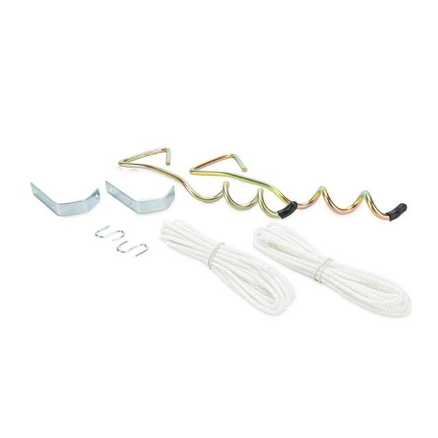 Camco RV Awning Stabilizer Kit Features Spiral Stakes for Sandy Soil