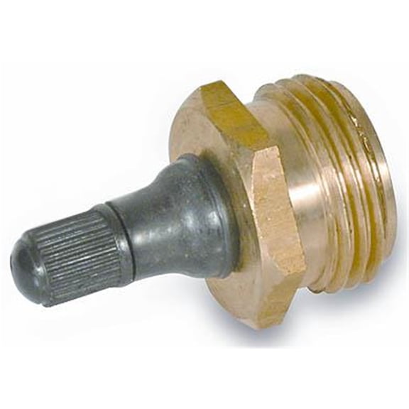 Camco RV Brass Blow Out Plug | Helps Clear Your RV's Water Lines During Winterization and Dewinterization (36153)