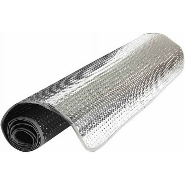 Camco RV Door Window Cover, 16.25" x 25.25", Thermal Reflective, Silver