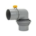 thumbnail image 1 of Camco RV Easy Slip Elbow and 4-1 Adapter | Features a Larger Inside Diameter for Faster Dumping and Adapter Fits 3-Inch Slip or 3-Inch,3.5-Inch and 4-Inch Threaded Pipe (39144), 1 of 7