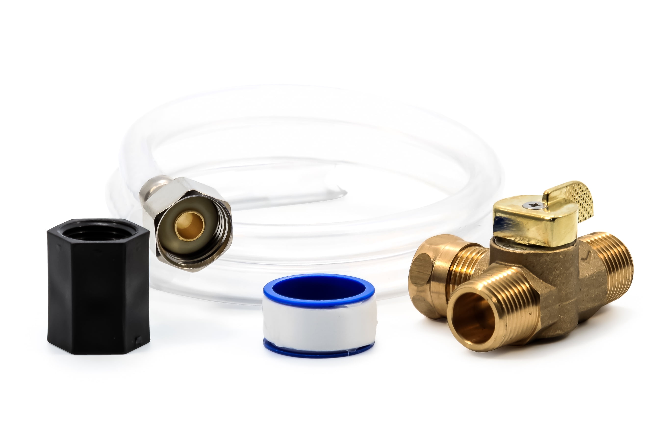 Camco RV Pump Converter Winterizing Kit Includes Brass Valve, Siphon