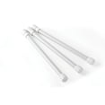 thumbnail image 1 of Camco RV Refrigerator Bars | Features a Spring-Loaded Design, Extendable 10" to 17", and Comes in a Pack of 3, White (44063), 1 of 1
