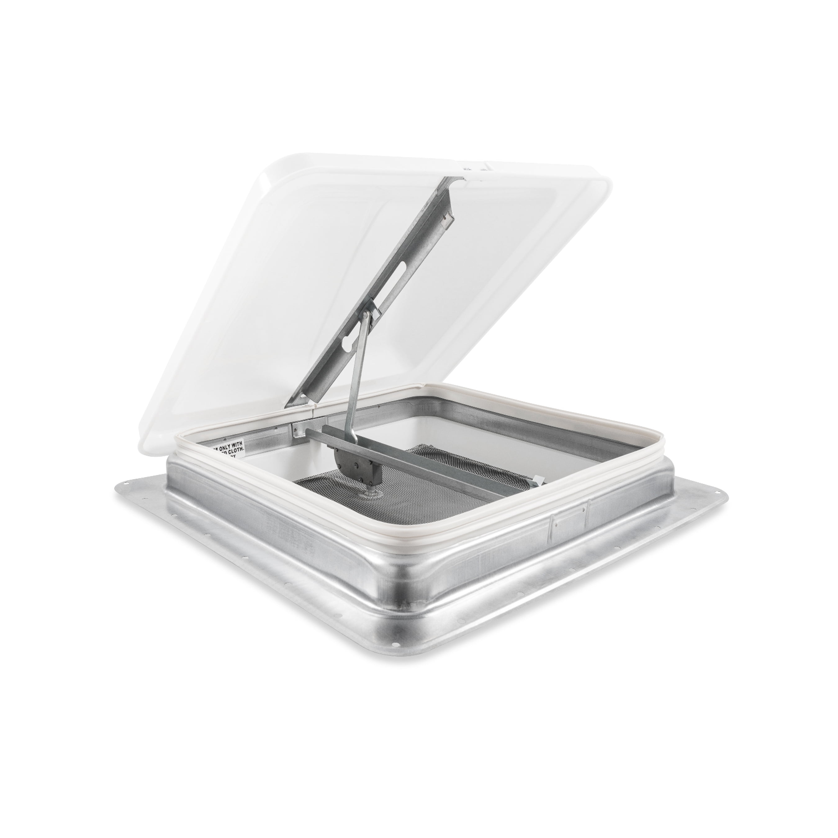 Camco RV Roof Vent Kit - Built-In Screen - White (40480)