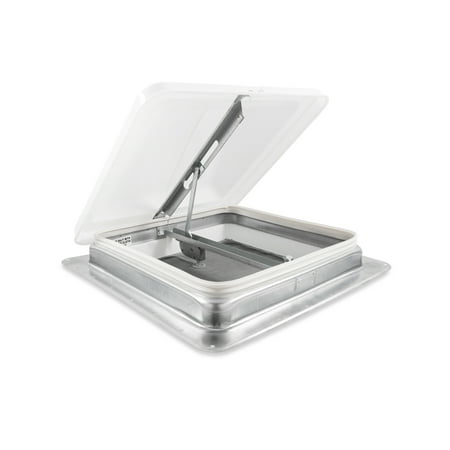 Camco RV Roof Vent Kit - Built-In Screen - White (40480)