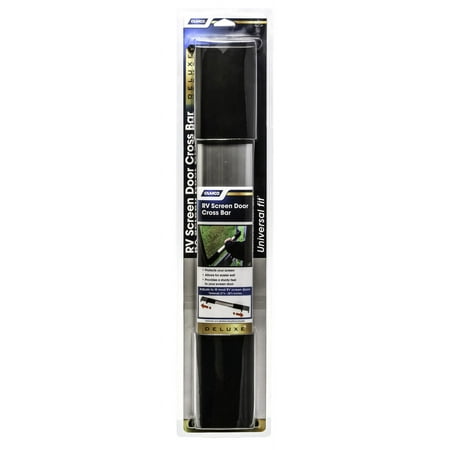Camco RV Screen Door Cross Bar - Black (42188)
