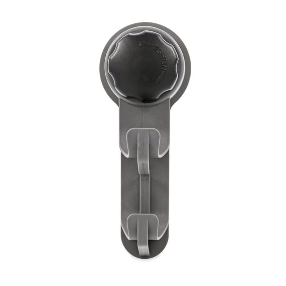 Camco RV Towel Hook, Mechanical Suction Cup, UV-Stabilized, Polypropylene, Gray