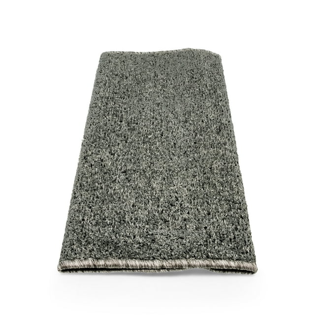 Camco RV Warp Around Turf Rug | Weather and Mildew Resistant | Artificial Turf, Gray (42945)