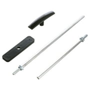Camco RV Waste Valve Extension Rod Kit - Black, Aluminum Tubes (39509)