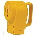thumbnail image 1 of Camco RV Electrical Receptacle Outlet - 50 Amps, 125 V - Yellow — Indoor & Outdoor Use, NEC-Compliant, 1 of 1