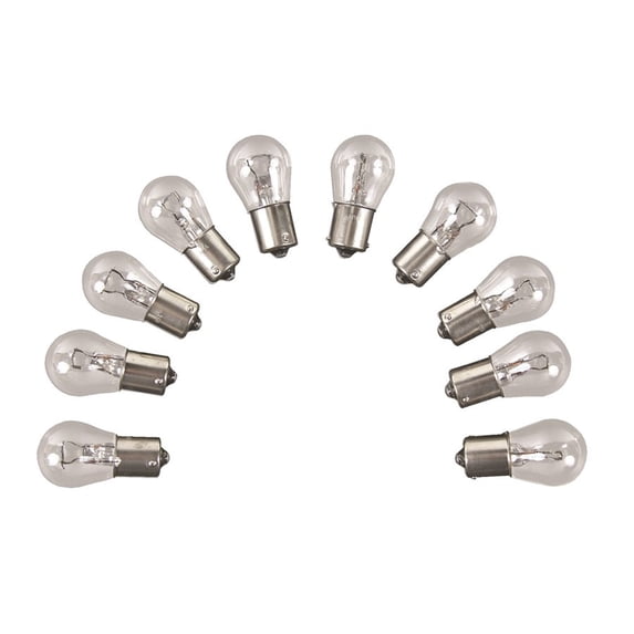 Camco Replacement 1141 Auto/RV Backup Light Bulb, Operate on12.8V and 1.44W While Producing 21 Candle Power - Box of 10 (54788)