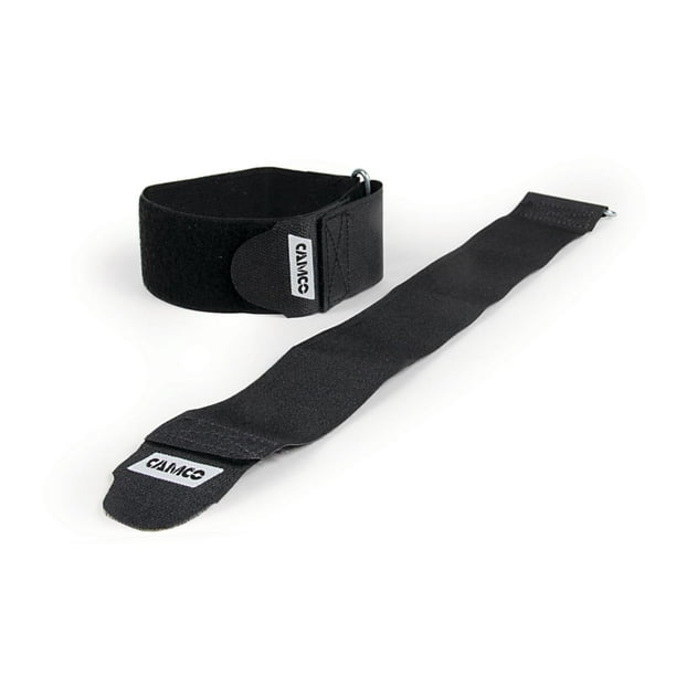 Camco Replacement RV Awning DeFlapper Max Straps Black, 2Pack