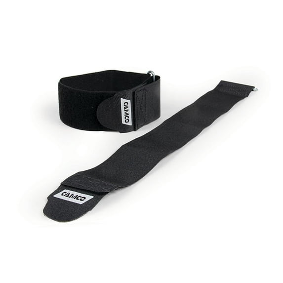 Camco Replacement RV Awning De-Flapper Max Straps | Black, 2-Pack (42243)
