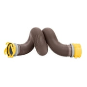 Camco Revolution 360 10-Foot RV Sewer Hose Kit - Hose Compresses - Vinyl, Multicolor (39627)