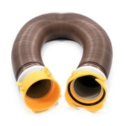 Camco Revolution 360 Sewer Hose Extension Kit | Features 10-Foot Heavy-Duty Vinyl Sewer Hose with Pre-Attached Fittings (39623)