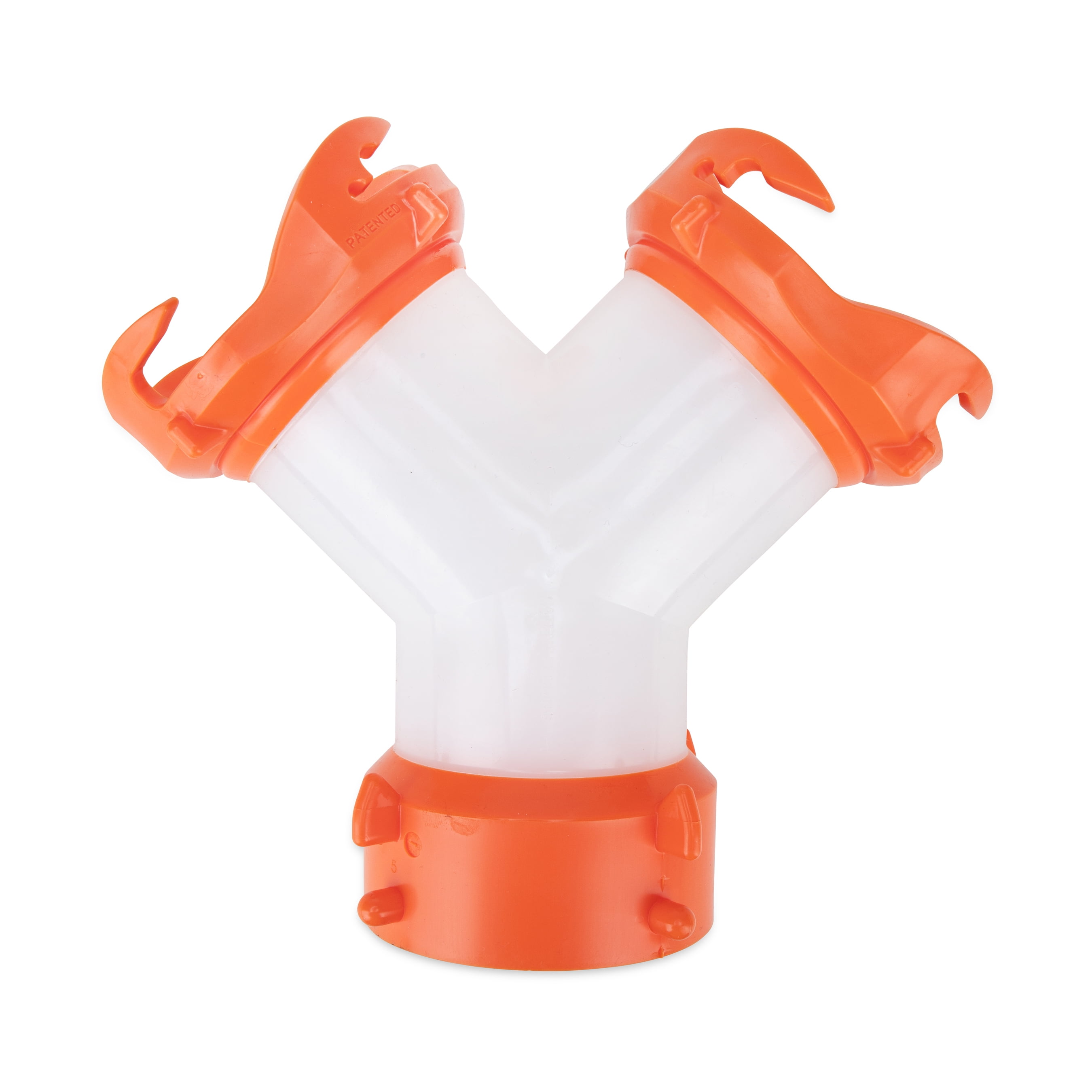 Camco Rhino RV Wye Sewer Hose Fitting - Orange, UV-Resistant Material (39812)