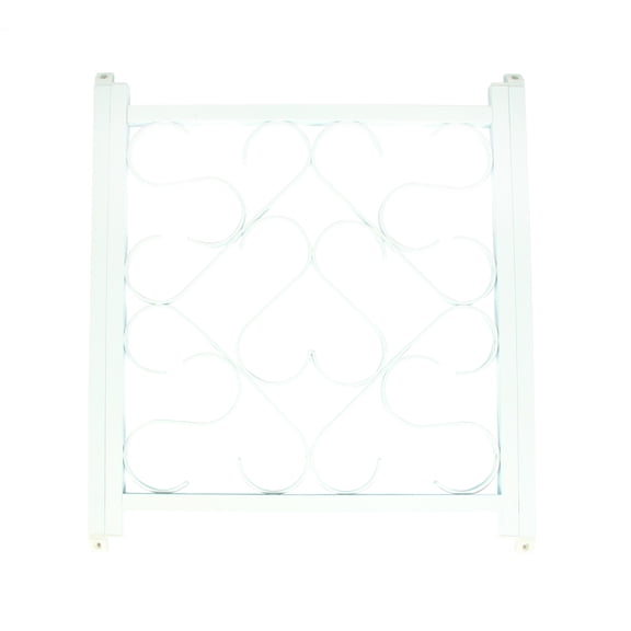 Camco Screen Door Deluxe Grille - Adjusts - White (43997)