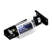 Camco Self-Stor Step - Mounts Under RV Steps to Stabilize Steps and Prevent RV Movement and Swaying, Lifts Up For Easy Storage After Use , One Time Installation (43671)
