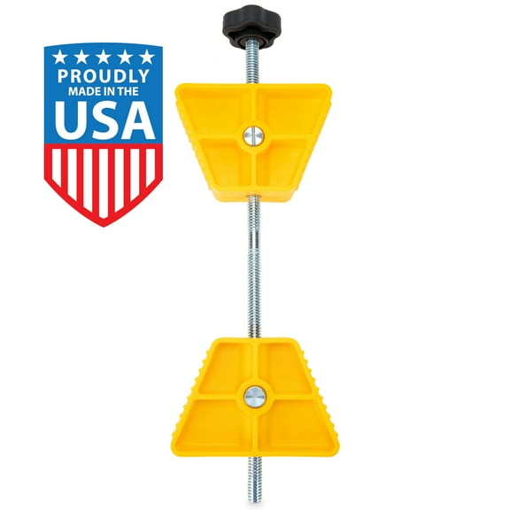 Camco Small RV Wheel Stop - Yellow, Polymer (44652)