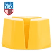 Camco Stabilizer Jack Support - 7-inches of Lift - Yellow, UV-Stabilized Polypropylene (44424)