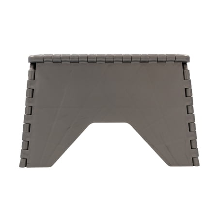 Camco Step Stool - 300 Pound Weight Capacity - Plastic, Silver (43635)