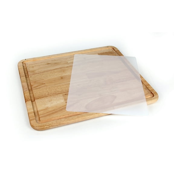 Camco Stove Topper and Cutting Board | Includes Flexible Cutting Mat | Wood Finish (43753)