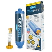 Camco Tastepure RV Water Filter and Hose Protector - GAC Filtration, Blue (40043)