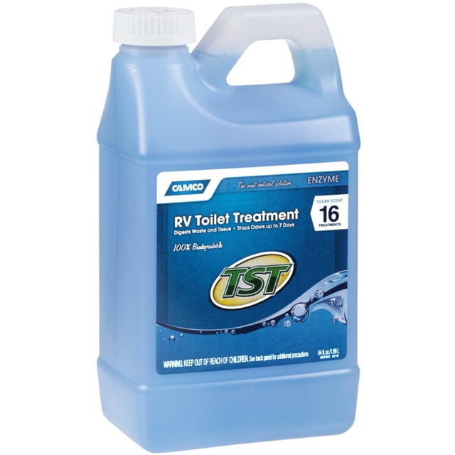 Camco TST® Enzyme RV Toilet Treatment 64 fl. oz. Bottle