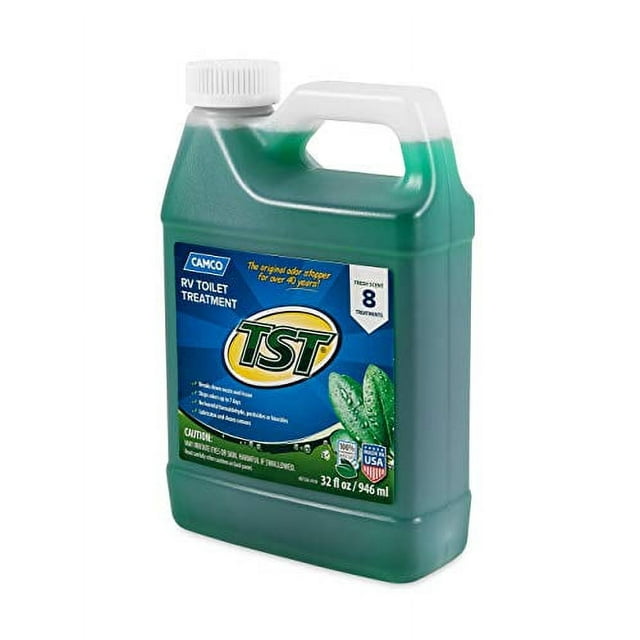 Camco TST Fresh Scent RV Toilet Treatment, Formaldehyde Free, Breaks