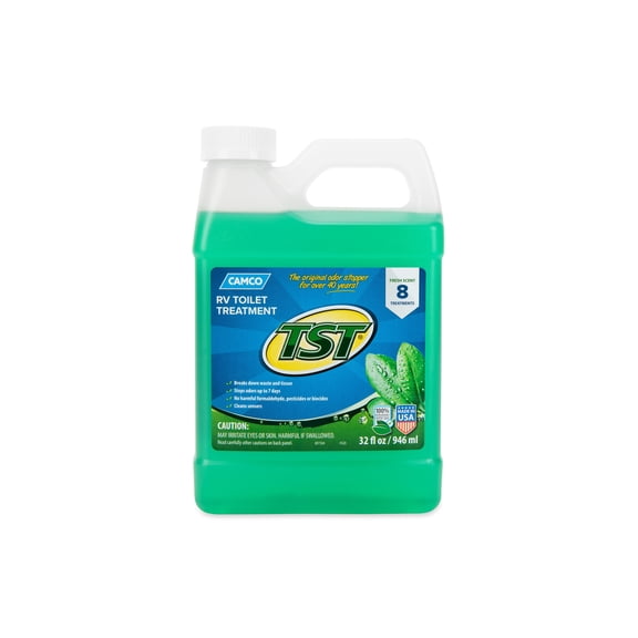 Camco TST RV Holding Tank Liquid Chemical, Fresh Scent, 32 oz (40226)