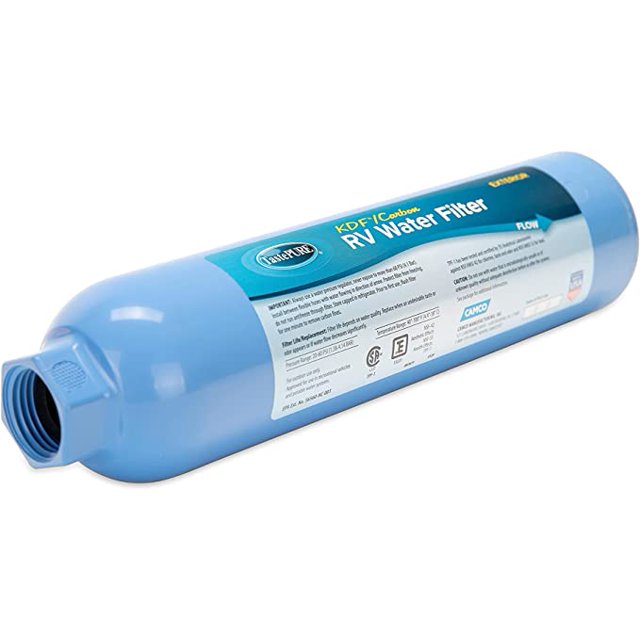 Camco TastePURE Camper/RV Water Filter Inline Water Filter Reduces