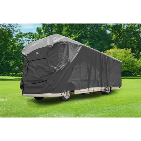 Camco ULTRAGuard RV Cover | Fits Class A RVs 36 to 38-feet | Extremely Durable Design that Protects Against the Elements | (45735)