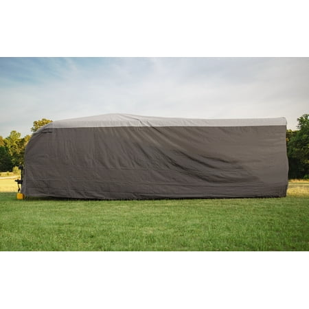 Camco ULTRAGuard RV Cover | Fits Class C RVs/Travel Trailers 34 to 36-feet | Extremely Durable Design that Protects Against the Elements | (45747)