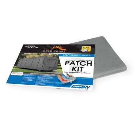Camco ULTRAGuard RV Patch Kit | Features an Easy Peel and Stick Application and Measures 9-Inches by 6-Feet (45795)