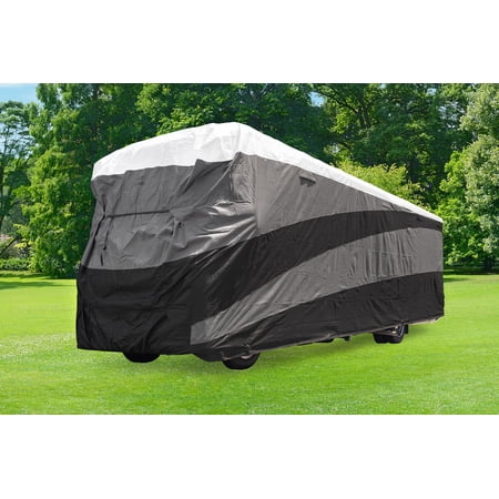 Camco ULTRAGuard Supreme RV Cover | Fits Class A RVs 31 to 34-Feet | Extremely Durable Design | Weatherproof with a Dupont Tyvek Top | (56104)