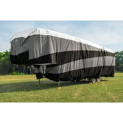 Camco ULTRAGuard Supreme RV Cover | Fits Fifth Wheel Trailers 34 to 37-Feet | Extremely Durable Design | Weatherproof with a Dupont Tyvek Top | (56150)