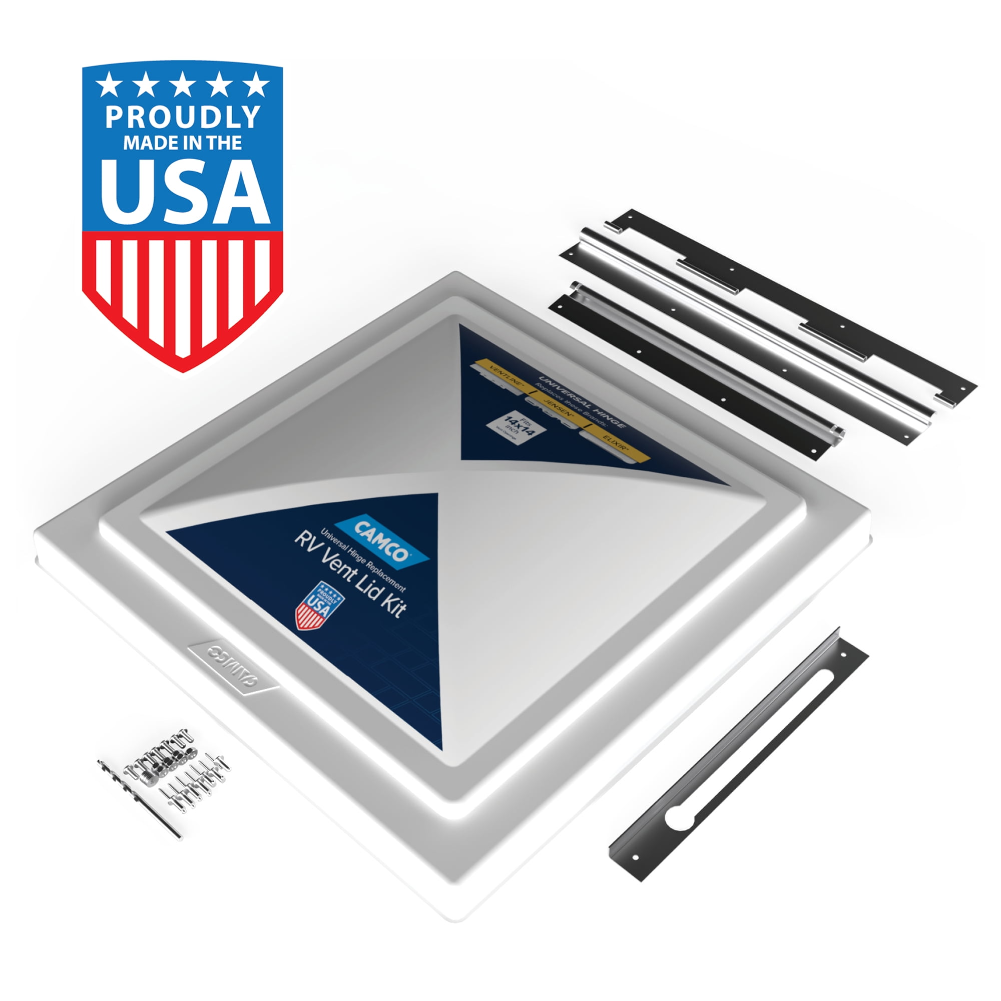 Camco Universal RV Vent Replacement Kit (40195)