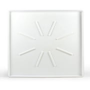 Camco Washing Machine Drain Pan, 30 ½" x 34 ½" OD, PVC Fitting (20786)