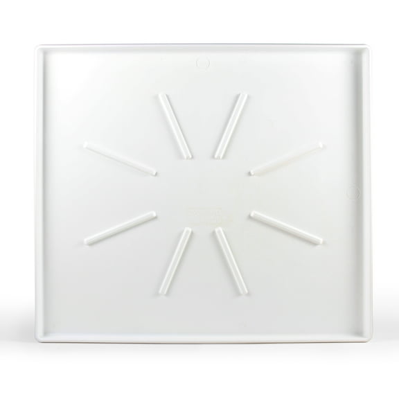 Camco Washing Machine Drain Pan, 30 " x 34 " OD, PVC Fitting (20786)