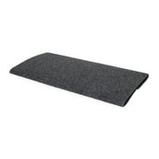 Camco Wrap around RV Step Rug - ﻿Weather-Resistant Materials, Gray (42925)