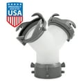 thumbnail image 1 of Camco Wye RV Sewer Hose Fitting - Swivel 360-Degree Ends - Multicolor (39815), 1 of 6