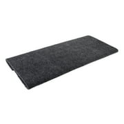 Camco XL Wrap Around RV Step Rug - 23-inch Wide Steps - Gray (42935)