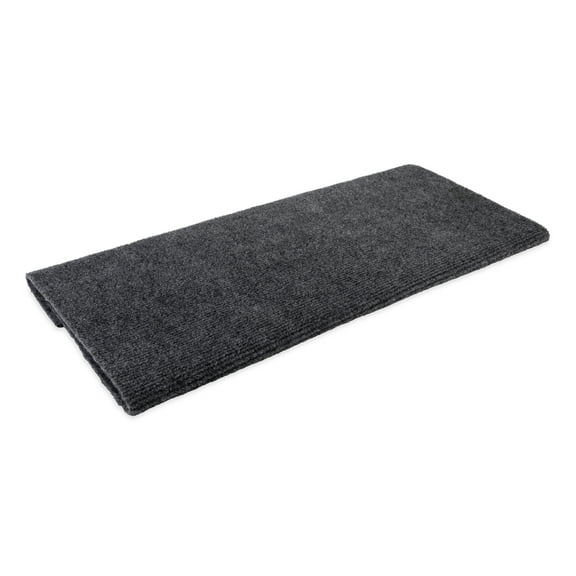 Camco XL Wrap Around RV Step Rug - 23-inch Wide Steps - Gray (42935)